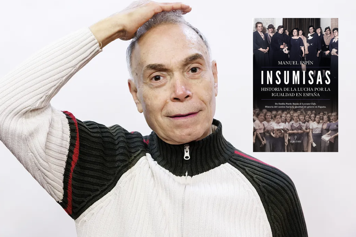 Manuel Espín presenta su libro 'Insumisas' este miércoles en Cartagena Piensa