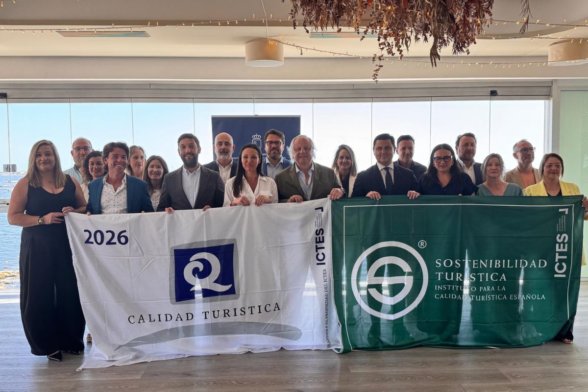 El litoral de Cartagena suma distinciones de calidad y sostenibilidad turística