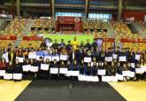Entrega de becas deportistas de alto inter�s municipal.