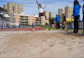 Encuentro Nacional de Clubes sub 18 en la pista municipal de atletismo