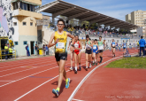 Encuentro Nacional de Clubes sub 18 en la pista municipal de atletismo