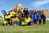 Encuentro Nacional de Clubes sub 18 en la pista municipal de atletismo