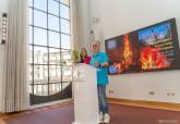 Presentaci�n de las Fallas de Valencia que se van a celebrar en Cartagena
