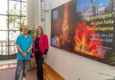 Presentaci�n de las Fallas de Valencia que se van a celebrar en Cartagena