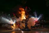 Fallas de Valencia en Cartagena: masclet�, ninots, fuegos artificiales, paella gigante, ofrenda floral a la Virgen Desamparados, crida, Nit del Foc y crem�.
