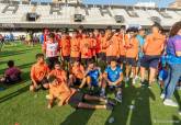 Clausura de la XXXII Liga de Comarcal de F�tbol Base en el Estadio Municipal Cartagonova