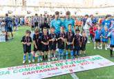 Clausura de la XXXII Liga de Comarcal de F�tbol Base en el Estadio Municipal Cartagonova
