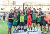 Clausura de la XXXII Liga de Comarcal de F�tbol Base en el Estadio Municipal Cartagonova