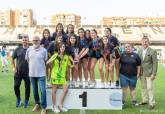 Clausura de la XXXII Liga de Comarcal de F�tbol Base en el Estadio Municipal Cartagonova
