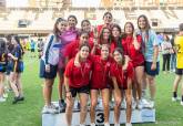 Clausura de la XXXII Liga de Comarcal de F�tbol Base en el Estadio Municipal Cartagonova
