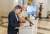 Firma del acuerdo entre el Ayuntamiento y Defensa sobre el monte de Galeras y fortificaciones