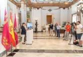Firma del acuerdo entre el Ayuntamiento y Defensa sobre el monte de Galeras y fortificaciones