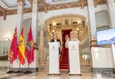 Firma del acuerdo entre el Ayuntamiento y Defensa sobre el monte de Galeras y fortificaciones