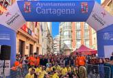 �xito de participaci�n y ambiente festivo en la III Carrera Cofrade Cuatro Millas de Cartagena