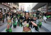 El Carnaval de Cartagena desfila por el centro de Madrid con motivo de FITUR