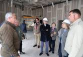 Visita a las obras del local social de La Aparecida