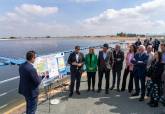 Cartagena estrena la planta fotovoltaica flotante m�s grande de Espa�a para regad�o