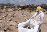 Labores de limpieza y descontaminaci�n en parcela de Los Mateos. Junio, 2026.