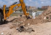 Labores de limpieza y descontaminaci�n en parcela de Los Mateos. Junio, 2026.