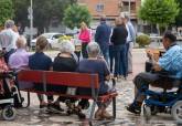 Presentaci�n del proyecto de renovaci�n integral de la avenida Pintor Portela a los vecinos de la barriada San Gin�s