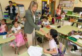 La alcaldesa visita el CEIP Vicente Medina. Junio, 2026.