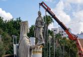 Nuevas Estatuas Himilce Y Emilia Paula