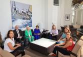 Encuentro con el equipo directivo de la Academia de Farmacia Santa Mar�a de Espa�a de la Regi�n de Murcia