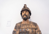 El Museo del Teatro Romano de Cartagena revive la Segunda Guerra P�nica con la exposici�n del artista Francano