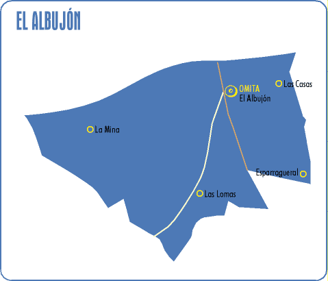 Mapa de Albuj�n